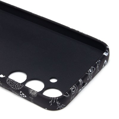 Чехол-накладка для Samsung Galaxy A25 5G - (141)  (черный) Luxo Creative