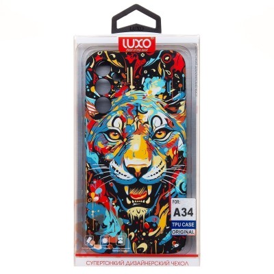 Чехол-накладка для Samsung Galaxy A34 - (113)  (многоцветный) Luxo Creative