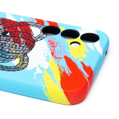 Чехол-накладка для Samsung Galaxy A34 - (114)  (многоцветный) Luxo Creative