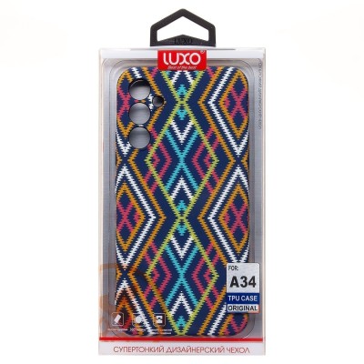 Чехол-накладка для Samsung Galaxy A34 - (116)  (многоцветный) Luxo Creative