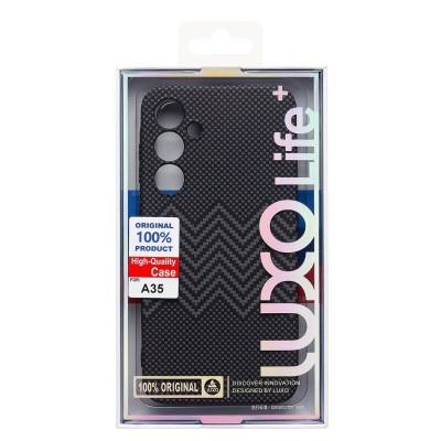Чехол-накладка для Samsung Galaxy A35 - (133)  (серый) Luxo Creative
