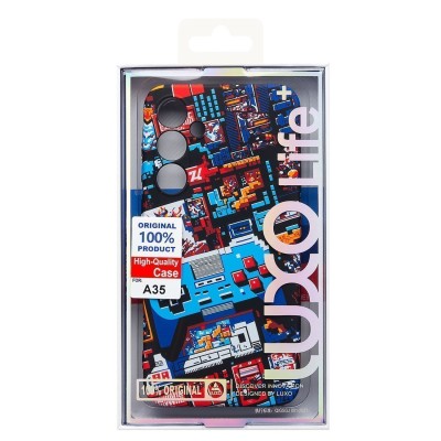 Чехол-накладка для Samsung Galaxy A35 - (139)  (многоцветный) Luxo Creative