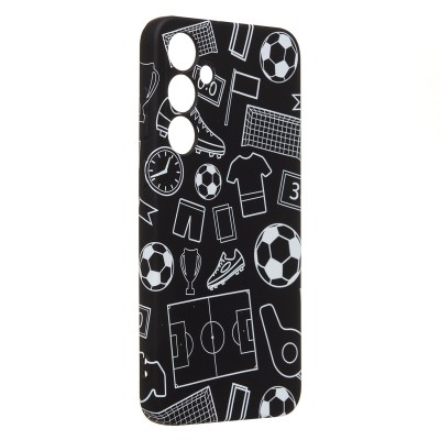 Чехол-накладка для Samsung Galaxy A35 - (140)  (черный) Luxo Creative