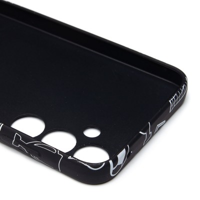 Чехол-накладка для Samsung Galaxy A35 - (140)  (черный) Luxo Creative