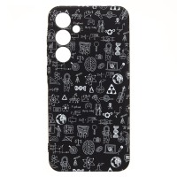 Чехол-накладка для Samsung Galaxy A35 - (141) (черный) Luxo Creative Чехол-накладка для Samsung Galaxy A35 - (141) (черный) Luxo Creative