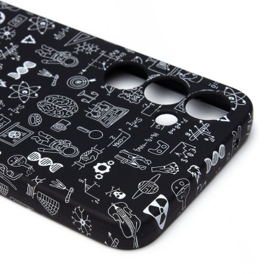 Чехол-накладка для Samsung Galaxy A35 - (141)  (черный) Luxo Creative