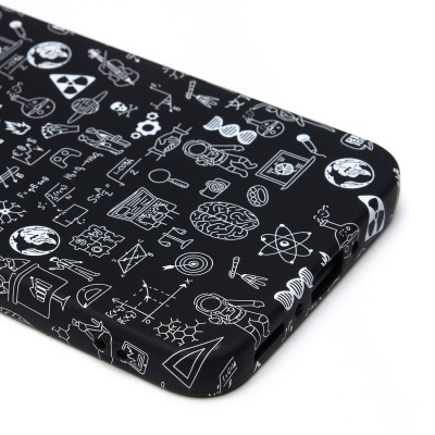 Чехол-накладка для Samsung Galaxy A35 - (141)  (черный) Luxo Creative