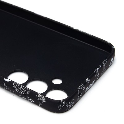 Чехол-накладка для Samsung Galaxy A35 - (141)  (черный) Luxo Creative