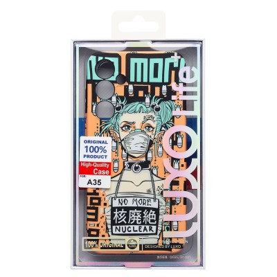 Чехол-накладка для Samsung Galaxy A35 - (142)  (многоцветный) Luxo Creative