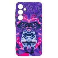 Чехол-накладка для Samsung Galaxy A35 - (144)  (фиолетовый) Luxo Creative