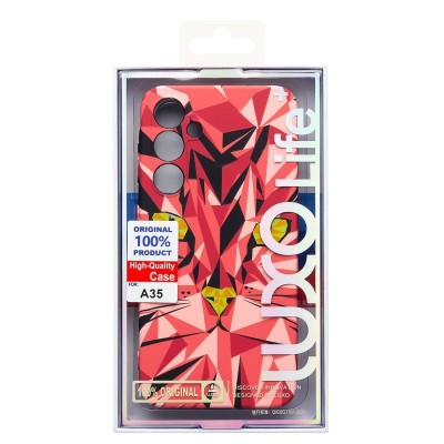 Чехол-накладка для Samsung Galaxy A35 - (145)  (розовый) Luxo Creative