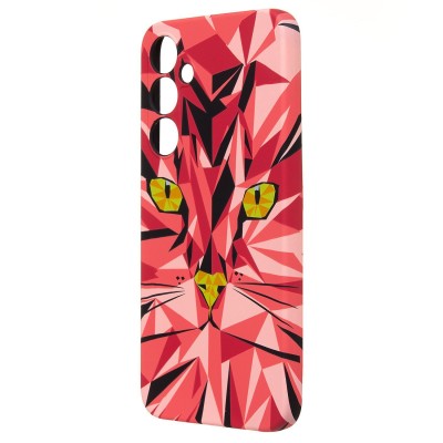 Чехол-накладка для Samsung Galaxy A35 - (145)  (розовый) Luxo Creative