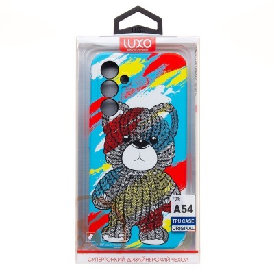 Чехол-накладка для Samsung Galaxy A54 - (114)  (многоцветный) Luxo Creative