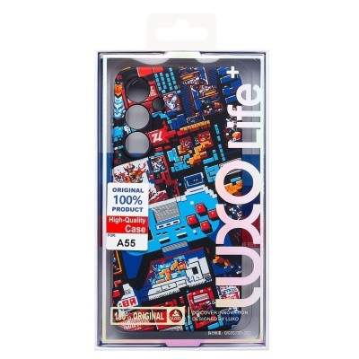 Чехол-накладка для Samsung Galaxy A55 - (139) (многоцветный) Luxo Creative Чехол-накладка для Samsung Galaxy A55 - (139) (многоцветный) Luxo Creative