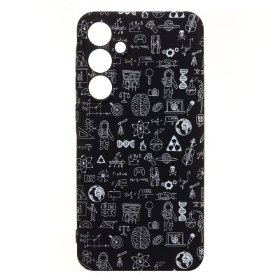 Чехол-накладка для Samsung Galaxy A55 - (141)  (черный) Luxo Creative