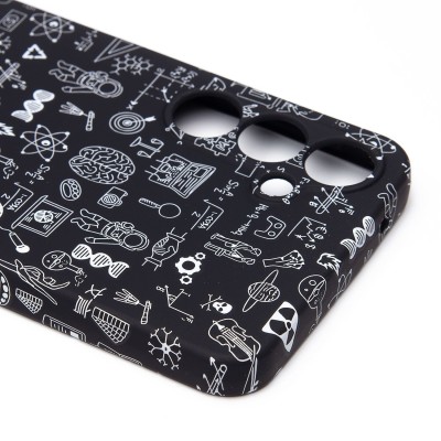 Чехол-накладка для Samsung Galaxy A55 - (141) (черный) Luxo Creative Чехол-накладка для Samsung Galaxy A55 - (141) (черный) Luxo Creative