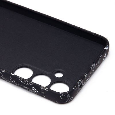 Чехол-накладка для Samsung Galaxy A55 - (141) (черный) Luxo Creative Чехол-накладка для Samsung Galaxy A55 - (141) (черный) Luxo Creative