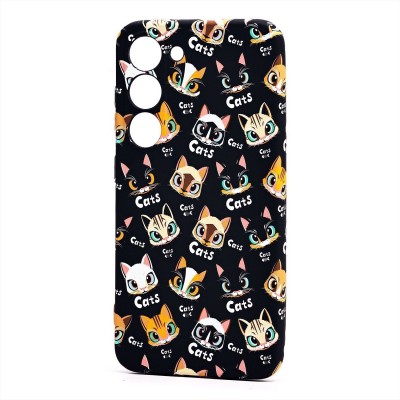 Чехол-накладка для Samsung Galaxy S23 - (94)  (черный) Luxo Creative