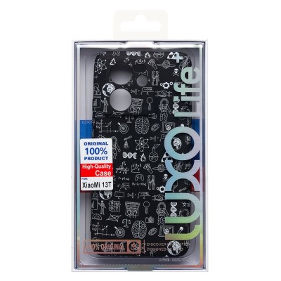 Чехол-накладка для Xiaomi 13T - (141)  (черный) Luxo Creative