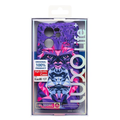 Чехол-накладка для Xiaomi 13T - (144)  (фиолетовый) Luxo Creative