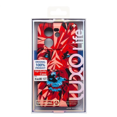 Чехол-накладка для Xiaomi 13T - (146)  (красный) Luxo Creative