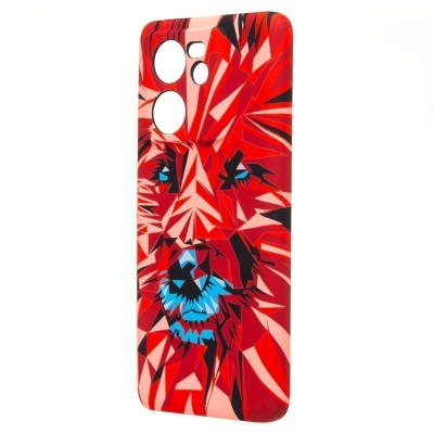 Чехол-накладка для Xiaomi 13T - (146)  (красный) Luxo Creative