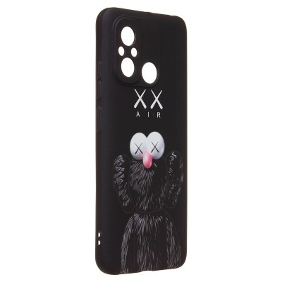 Чехол-накладка для Xiaomi Redmi 12C - (88) (черный) Luxo Creative