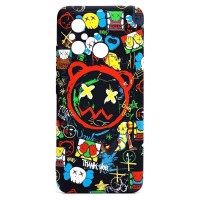 Чехол-накладка для Xiaomi Poco C55 - (105)  (черный) Luxo Creative