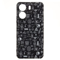 Чехол-накладка для Xiaomi Poco C65 - (141)  (черный) Luxo Creative