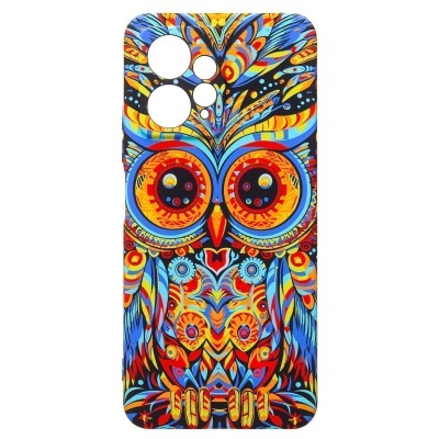 Чехол-накладка для Xiaomi Redmi Note 12 4G - (117)  (многоцветный) Luxo Creative