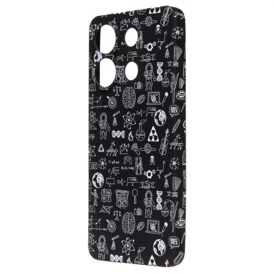 Чехол-накладка для Xiaomi Redmi Note 13 4G Global - (141)  (черный) Luxo Creative