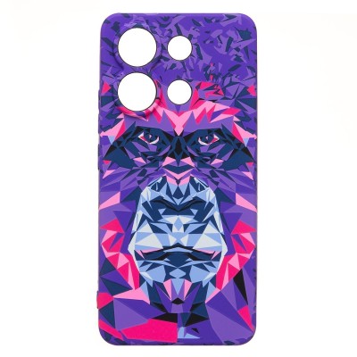 Чехол-накладка для Xiaomi Redmi Note 13 4G Global - (144 ) (фиолетовый) Luxo Creative