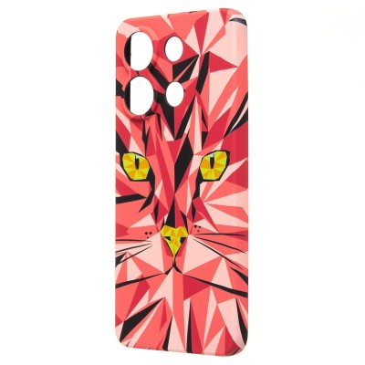 Чехол-накладка для Xiaomi Redmi Note 13 4G Global - (145)  (розовый) Luxo Creative