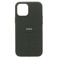Чехол-накладка для Apple iPhone 12 Pro Max (темно-зеленый) - SM003 SafeMag Soft Touch с анимацией