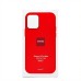 Чехол-накладка для Apple iPhone 12 Pro Max (красный) - SM003 SafeMag Soft Touch с анимацией