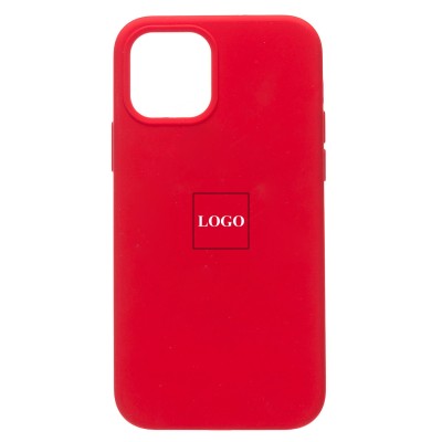 Чехол-накладка для Apple iPhone 12/iPhone 12 Pro (красный) - SM003 SafeMag Soft Touch с анимацией