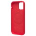 Чехол-накладка для Apple iPhone 12/iPhone 12 Pro (красный) - SM003 SafeMag Soft Touch с анимацией