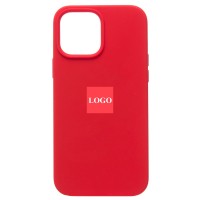 Чехол-накладка для Apple iPhone 13 Pro Max (красный) - SM003 SafeMag Soft Touch с анимацией