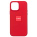 Чехол-накладка для Apple iPhone 13 Pro Max (красный) - SM003 SafeMag Soft Touch с анимацией