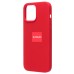 Чехол-накладка для Apple iPhone 13 Pro Max (красный) - SM003 SafeMag Soft Touch с анимацией