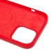Чехол-накладка для Apple iPhone 13 Pro Max (красный) - SM003 SafeMag Soft Touch с анимацией