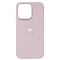 Чехол-накладка для Apple iPhone 13 Pro (светло-розовый) - SM003 SafeMag Soft Touch с анимацией