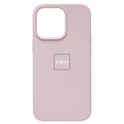 Чехол-накладка для Apple iPhone 13 Pro (светло-розовый) - SM003 SafeMag Soft Touch с анимацией