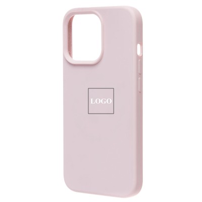 Чехол-накладка для Apple iPhone 13 Pro (светло-розовый) - SM003 SafeMag Soft Touch с анимацией