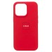 Чехол-накладка для Apple iPhone 13 Pro (красный) - SM003 SafeMag Soft Touch с анимацией