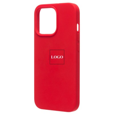 Чехол-накладка для Apple iPhone 13 Pro (красный) - SM003 SafeMag Soft Touch с анимацией