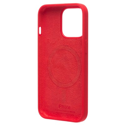 Чехол-накладка для Apple iPhone 13 Pro (красный) - SM003 SafeMag Soft Touch с анимацией