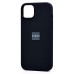 Чехол-накладка для Apple iPhone 14 Plus (черный) - SM003 SafeMag Soft Touch с анимацией