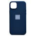 Чехол-накладка для Apple iPhone 14 Plus (темно-синий) - SM003 SafeMag Soft Touch с анимацией