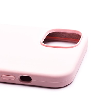 Чехол-накладка для Apple iPhone 14 Plus (светло-розовый) - SM003 SafeMag Soft Touch с анимацией